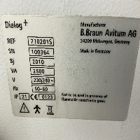 Bbraun Dialog+ Evo - Dialysis image 1